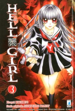 Copertina di Hell Girl n.3 – Techno 194