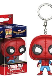 Spider-Man (Homemade Suit) Bobble-Head – Spider-Man Homecoming – Pocket Pop Keychain