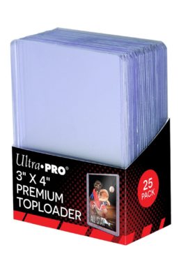 Copertina di Ultra Pro – Toploader – 3×4 Clear Regular 25pz