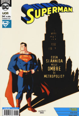 Copertina di Superman n.54 – Superman 169