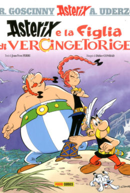 Copertina di Asterix e La Figlia di Vercingetorige