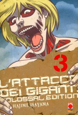 Copertina di Attacco dei Giganti Colossal Edition n.3