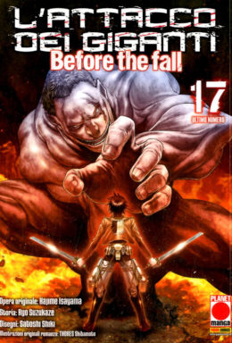 Copertina di Attacco dei giganti before the fall n.17