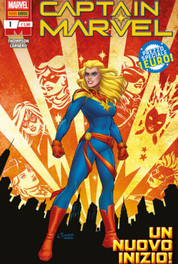 Copertina di Captain Marvel n.1