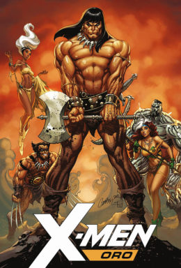 Copertina di Gli Incredibili X-Men 345 – X-men Oro 17 – Edizione Variant Conan