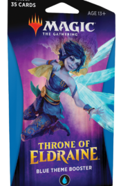 Magic The Gathering Throne of Eldraine Theme Booster Blu