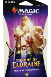 Magic The Gathering Throne of Eldraine Theme Booster Bianco
