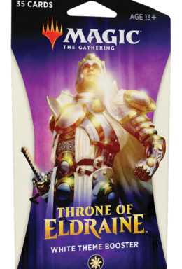 Copertina di Magic The Gathering Throne of Eldraine Theme Booster Bianco