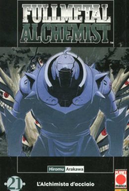 Copertina di Fullmetal alchemist n.21