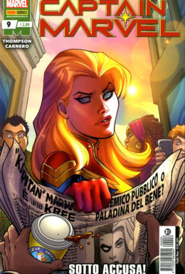 Copertina di Captain Marvel n.9