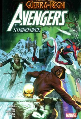 Copertina di Universo Marvel: La Guerra dei Regni – Strikeforce