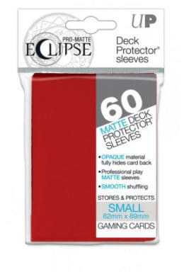 Copertina di Ultra Pro – PRO-Matte Eclipse Standard 60 pz Rosso