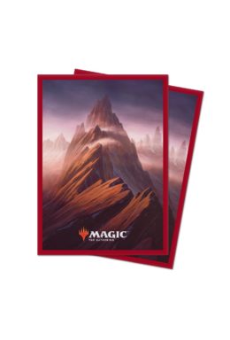 Copertina di Ultra Pro – MTG – Unstable Lands Sleeves – Mountain