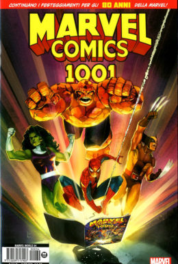 Copertina di Marvel Comics 1001