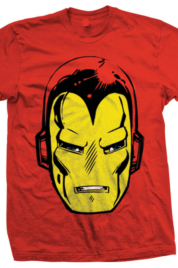 Marvel: Iron Man Big Head Rosso (T-Shirt Unisex Tg. S)