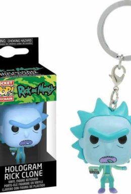 Copertina di Rick & Morty – Hologram Rick – Pocket Pop Keychain