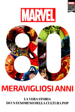 Copertina di Marvel 80 Amazing Years