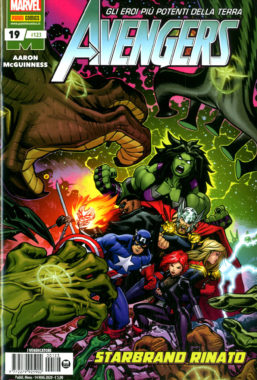 Copertina di Avengers n.123 Avengers 19