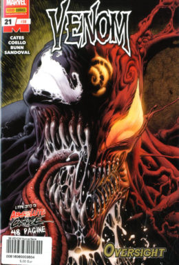 Copertina di Venom n.38 – Venom 21