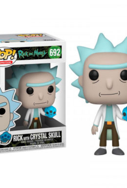 Copertina di Rick & Morty Rick W/Crystal Skull Funko Pop 692