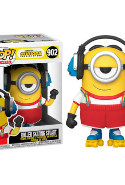 Copertina di Minions 2 Roller Skating Stuart Funko Pop 902