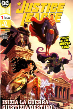 Copertina di Justice League 1