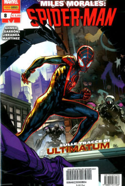 Copertina di Miles Morales: Spider Man 8