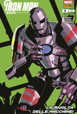 Copertina di Iron Man n.84 – Iron Man 2020 n.2