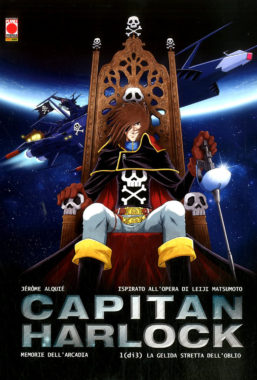 Copertina di Capitan Harlock – Memorie dell’Arcadia 1