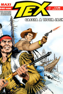 Copertina di Tex Maxi 26 – Caccia a Tiger Jack