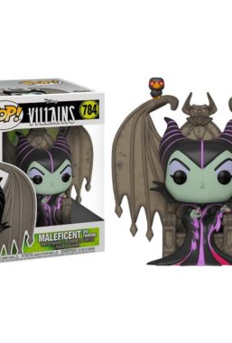 Copertina di Disney Maleficent on Throne Funko Pop 784