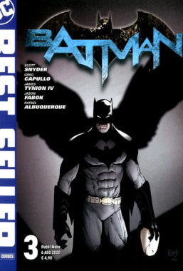 Copertina di DC Best Seller – Batman di Snyder & Capullo n.3