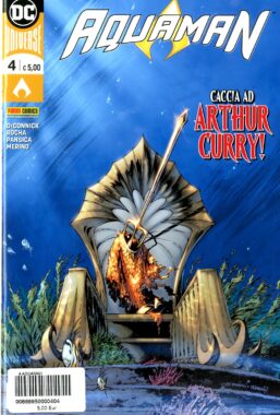 Copertina di Aquaman n.4