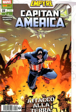 Copertina di Capitan America n.126 – Capitan America 22