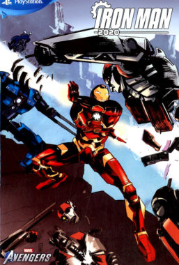 Copertina di Iron Man n.87 variant square enix