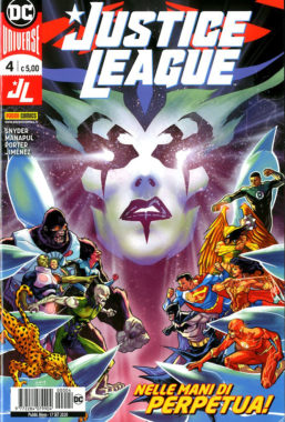 Copertina di Justice League n.4