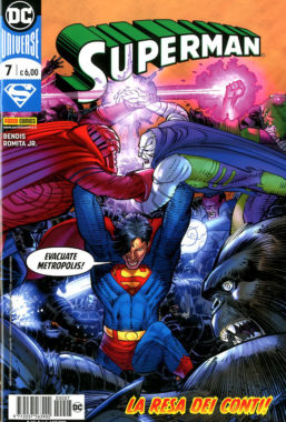 Copertina di Superman n.7