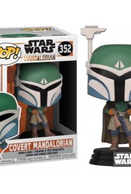 Copertina di Star Wars Mandalorian Covert Funko Pop 352