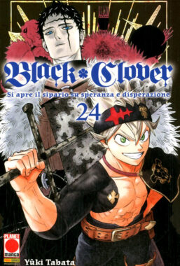 Copertina di Black Clover n.24