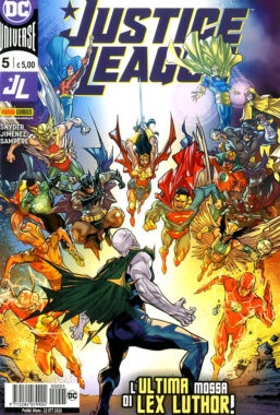 Copertina di Justice League n.5