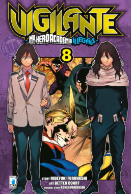 Copertina di Vigilante – My Hero Illegals n.8