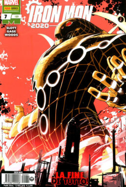 Copertina di Iron Man n.89 – Iron Man 2020 7