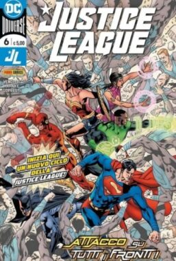 Copertina di Justice League n.6