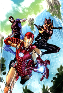 Copertina di Iron Man n.90 Variant Fortnite