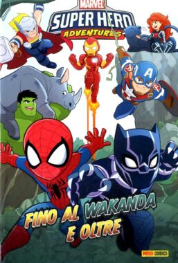 Copertina di Marvel Super Hero Fino Al Wakanda E Oltre