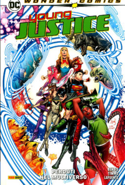 Copertina di Young Justice 2 – Perduti Nel Multiverso