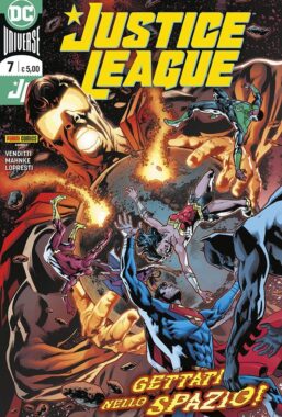 Copertina di Justice League n.7