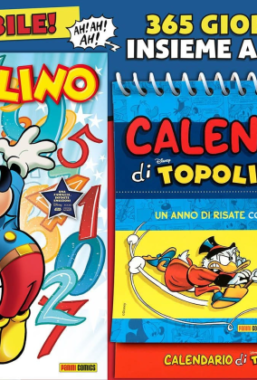 Copertina di Topolino n.3392 + Calendario 2021