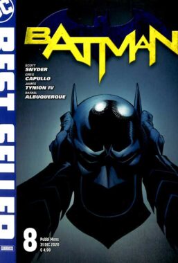 Copertina di DC Best Seller – Batman di Snyder & Capullo n.8