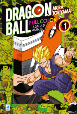 Copertina di Dragon Ball Full Color – La Saga di Majin Bu – Saga Completa